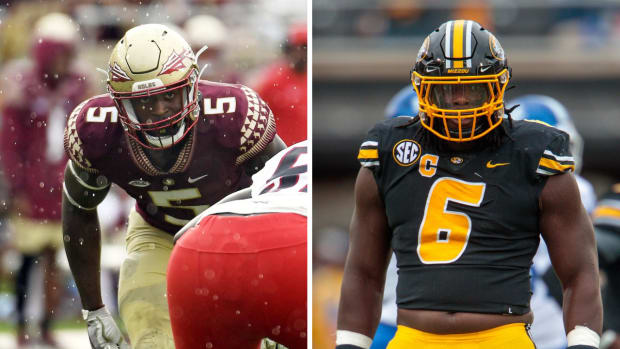 Florida State's Jared Verse and Missouri's Darius Robinson.
